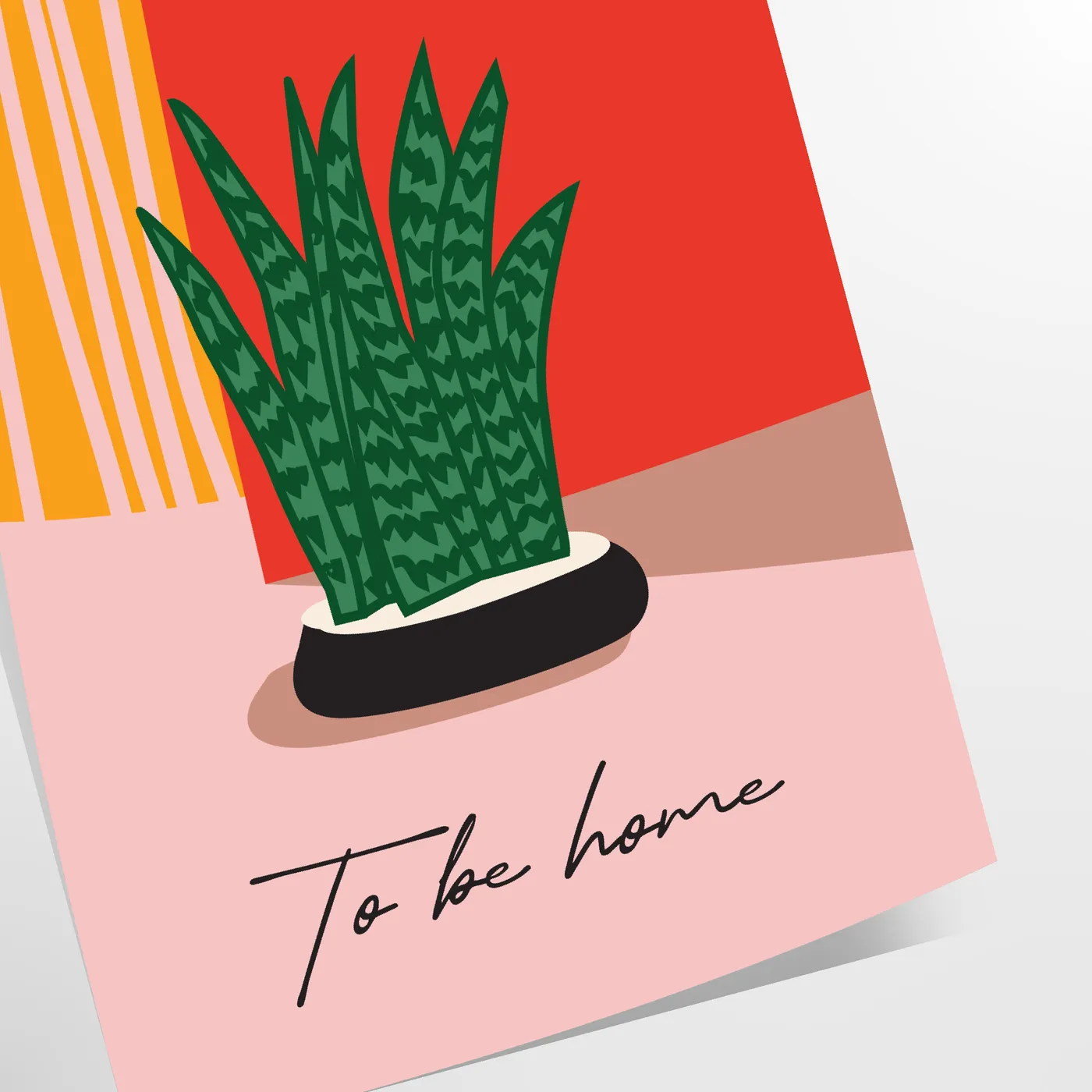 space Botanical 12 Poster vibrant green orange hues exquisite wall art perfect gift nature lovers touch elegance room sizes A4 cm A0